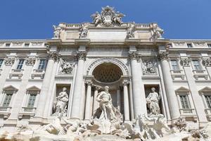 Trevi-Brunnen in Rom, Italien foto