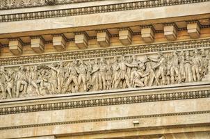 Arc de Triomphe Etoile in Paris foto