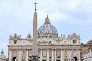 st. Petersdom im Staat Vatikanstadt, Rom, Italien foto