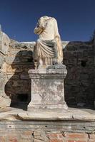 Statue in der antiken Stadt Ephesus, Izmir, Türkei foto