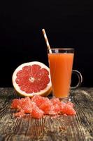 echter bitterer Grapefruitsaft foto