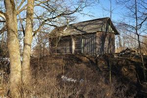 altes Holzhaus foto