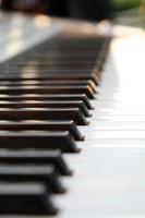 Klaviertastatur mit selektiver Schärfe