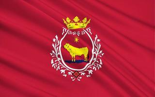 Flagge von Teruel - eine Stadt in Spanien