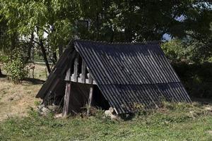 Unterirdische Lagerung von Gemüse foto