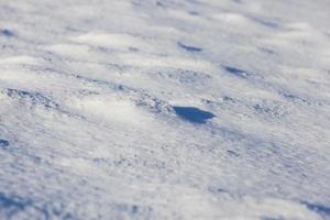 schneebedeckte Oberfläche foto