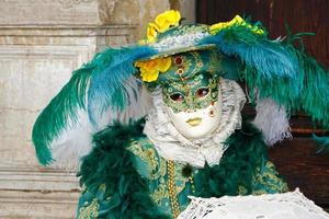 Maske in Venedig foto