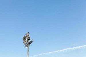 die Stadionbeleuchtung foto