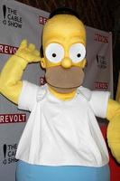 los angeles, 30. april - homer simpson bei der gala des ncta-vorsitzenden von cable with revolt im belasco theater am 30. april 2014 in los angeles, ca foto