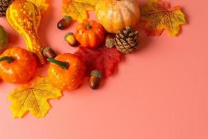 Herbstkonzept perfekt für den Hintergrund. foto