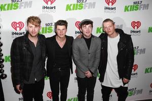 los angeles, 5. dezember - danny wilkin, charley bagnall, jake roche, lewi morgan, rixton beim kiis fm s jingle ball 2014 im Staples center am 5. dezember 2014 in los angeles, ca foto