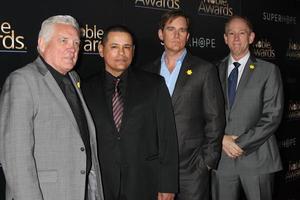 los angeles, 27. feb - gw bailey, raymond cruz, phillip keene, james duff bei den noble awards im beverly hilton hotel am 27. februar 2015 in beverly hills, ca foto