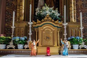 St. Ulrich, Gröden, Italien, 2016. Innenansicht der Pfarrkirche foto