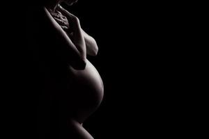 Schwangerschaftsbauch foto