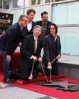 Los Angeles, 9. Mai - Doug Davidson, Richard Marx, Jason Thompson, Leron Gubler, Rick Springfield bei der Rick Springfield Hollywood Walk of Fame Starzeremonie am 9. Mai 2014 in Los Angeles, ca foto