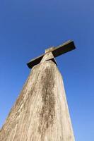 religiöses Kreuz, Nahaufnahme foto