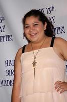 los angeles, 31. juli - raini rodriguez kommt am 31. juli 2011 zur 13. geburtstagsfeier für madison pettis im eden in los angeles, ca foto