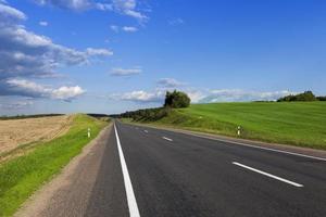 Autobahnlandschaft, Himmel foto