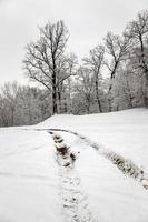 die Winterstraße foto