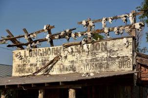 Saloon in einer Geisterstadt im malerischen South Dakota foto