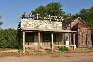 historische Geisterstadt im malerischen South Dakota foto