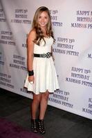 los angeles, 31. juli - rachel fox kommt am 31. juli 2011 zur 13. geburtstagsfeier für madison pettis im eden in los angeles, ca foto