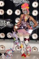 los angeles, 28. aug - nicki minaj kommt bei den mtv video music awards 2011 im la live am 28. august 2011 in los angeles, ca. an foto