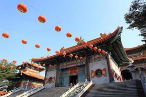 chinesische Laternen während des Neujahrsfestes foto