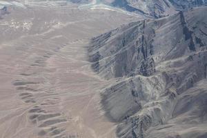 Gebirgszug, Leh, Ladakh, Indien foto