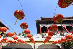 chinesische Laternen während des Neujahrsfestes foto