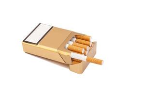Schachtel Zigaretten foto