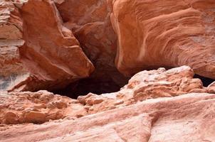 Red Rock Cave in Sedona Arizona gefunden foto