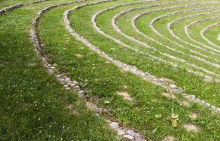 altes Amphitheater, Nahaufnahme foto