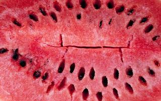 saftige Wassermelone, Nahaufnahme foto