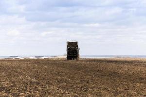 Dünger landwirtschaftliches Feld foto