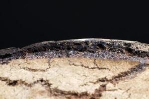 dunkles Brot, Nahaufnahme foto