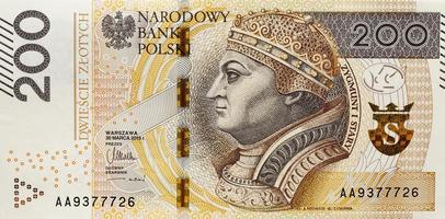 Polnische Banknoten, Geld foto