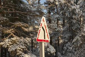 Straßenschild, Nahaufnahme foto