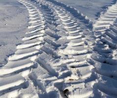 Wintersaison, Straße foto