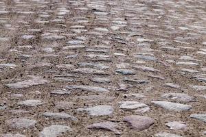 eine alte Straße auf dem Land foto