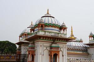 Bild der oberen Hälfte von Janakpur Dhaam, Geburtspalast von Sita Mata in Nepal foto