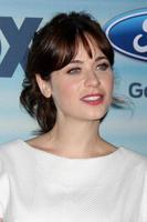 los angeles, 8. september - zooey deschanel im fox fall eco-casino 2014 im bungalow am 8. september 2014 in santa monica, ca foto