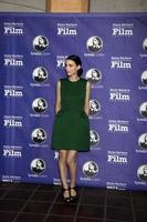 santa barbara, feb 3 - rooney mara kommt am 3. februar 2012 bei den sbiff virtuosos awards 2012 im arlington theater in santa barbara, ca. an foto