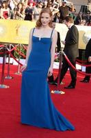 Los Angeles, 29. Januar – Jessica Chastain kommt am 29. Januar 2012 bei den 18. jährlichen Screen Actors Guild Awards im Shrine Auditorium in Los Angeles, ca foto