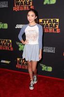 los angeles, 27. sep - rowan blanchard bei der star wars rebels premiere screening bei amc century city am 27. september 2014 in century city, ca foto