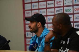 kallang-singapur-14jul2022-luka milivojevic Bildunterschrift der Pressekonferenz im Crystal Palace vor dem Training im Nationalstadion, Singapur foto