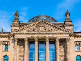hdr reichstag in berlin foto