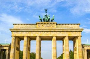 hdr Brandenburger Tor, Berlin foto