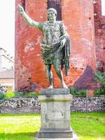 HDR römische Statue in Turin, Italien foto