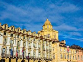 hdr Piazza Castello Turin foto